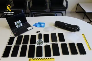 La Guardia Civil detiene a los supuestos autores de una ciberestafa de 46.801 euros, a una empresa de Salamanca