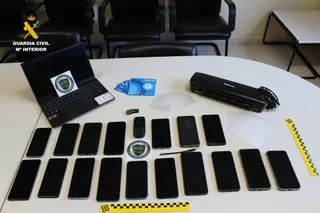 La Guardia Civil detiene a los supuestos autores de una ciberestafa de 46.801 euros, a una empresa de Salamanca