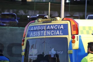 Ambulancia. Foto de archivo
