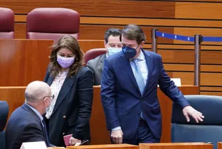 Mañueco e Igea comparecen este jueves de forma conjunta tras presentarse la moción de censura