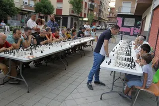 Exhibición de ajedrez