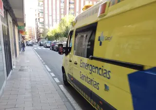 Ambulancia en el barrido de Garrido