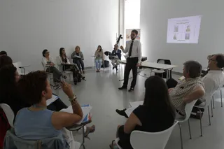 Mesa redonda sobre la diversidad.