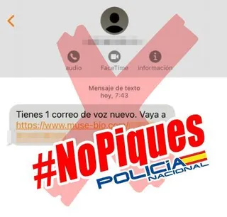 Twitter oficial Policía Nacional