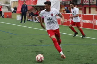 Imagen de un partido anterior de la UD Santa Marta.