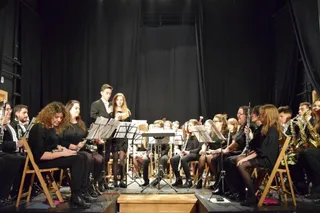 Concierto de la banda de música de Alba de Tormes