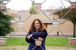 Noelia Muelas, una de las portavoces de la Asociación Adolescencia Libre de Móviles | Miriam Chacón (Ical)