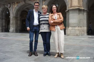 José Luis Mateos, Isaura Leal y Rosa Rubio