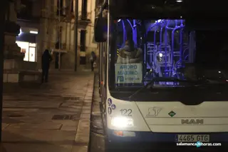 Un bus urbano de Salamanca