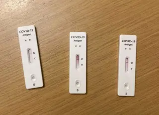 un test de antigenos
