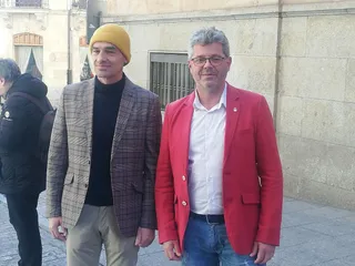 Jesús de San Antonio y Manuel Hernández