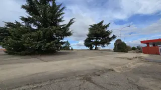 Obras del nuevo aparcamiento de Garrido