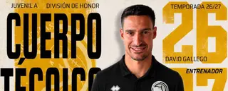 David Gallego, entrenador del División de Honor de Unionistas.