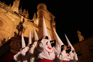 Procesión de la Real Cofradía Penitencial del Cristo Yacente en su V Centenario | Imagen de archivo Salamanca24horas