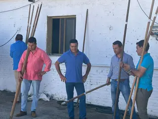 Ambiente en el sorteo en la corrida de Garcigrande