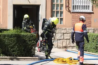 Incendio en un edificio del Barrio de San José (8)