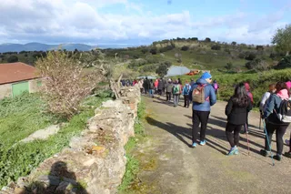 Marcha de los almendros en La Fregeneda