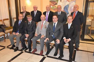Visita gobernador rotario Béjar