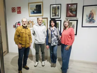 Inauguración exposición Agua, color y vida