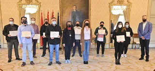 Entrega de 28 nuevos diplomas a los participantes en los cursos del programa CON…VENCE-T