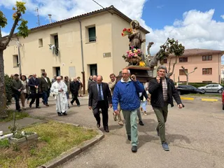 Guijuelo saca en procesión a San Isidro Labrador | Ayuntamiento de Guijuelo