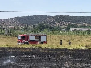 Fuego en Alba de Tormes