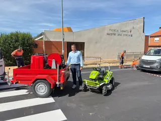Maquinaria contra incendios adquirida por el Ayuntamiento de Doñinos