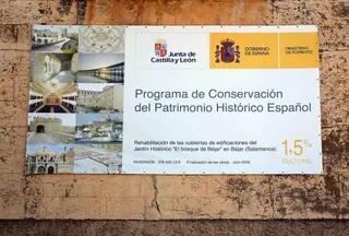 La Plataforma en Defensa de El Bosque critica la “chatarra publicitaria” del Jardín Renacentista