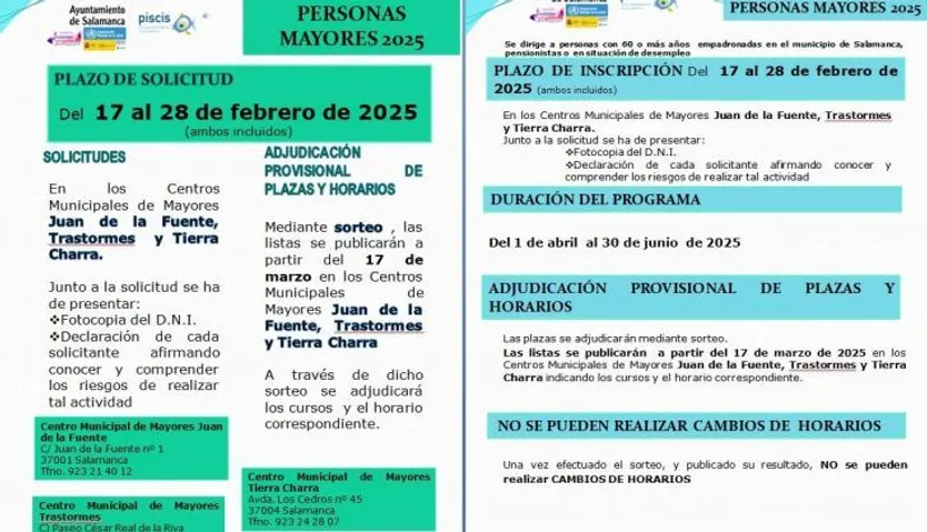 Natacion para mayores