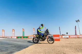 Lorenzo Santolino en el Dakar 2024