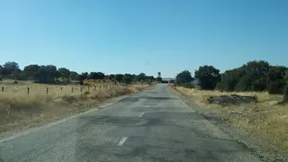 UPL reclama a la Junta la reparación de la carretera SA-305, que conecta Ledesma con la provincia de Zamora