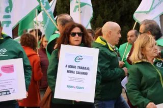 Protestas de CSIF