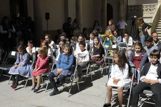 Entrega de premios del decimoquinto concurso de dibujo escolar Venancio Blanco