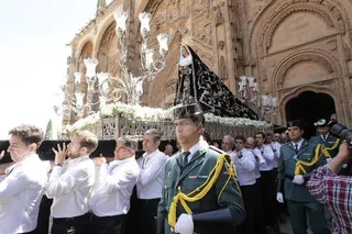 Procesión extraordinaria de La Soledad por el 75 aniversario de su bendición
