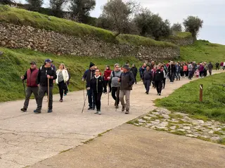 Marcha senderista de La Fregeneda para disfrutar de los almendros en flor