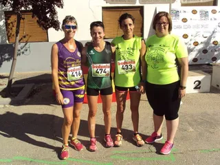 Roberto Bueno y Verónica Sánchez estrenan el palmarés de la Carrera Popular de Coca de Alba