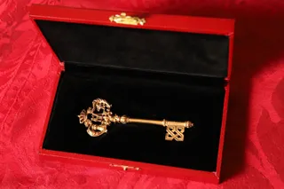 Réplica de la llave real del sepulcro de Santa Teresa enviada al rey Felipe (3)