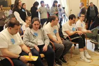 Carbayo recibe a usuarios con TEA en el Ayuntamiento por Día Mundial del Autismo. Fotos S24H (2)