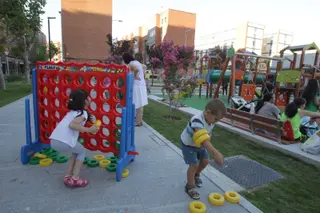 Actividades en el parque Garrido