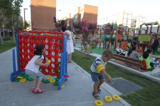 Actividades en el parque Garrido
