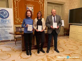 Ana Suárez, María José Fresnadillo y Jesús Alberto Martín