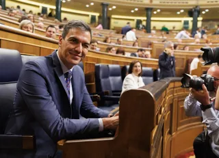 El presidente del Gobierno en funciones, Pedro Sánchez, en un peno del Congreso - Eduardo Parra - Europa Press - Archivo