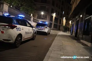Una pelea en un bar de la calle La Reja acaba con dos detenidos por herir a otro varón con una barra de hierro