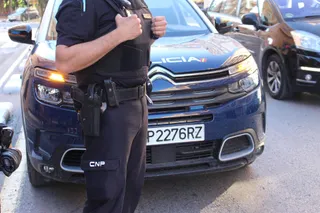 Un agente de la Policía Nacional. | EP