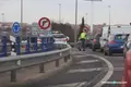 Un accidente de en la rotonda del E. Leclerc Salamanca en una imagen de archivo