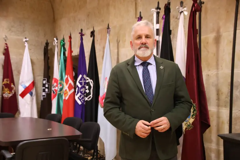 Francisco Hernández, presidente de la Junta de Semana Santa de Salamanca