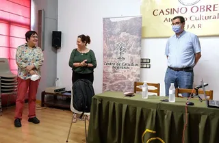 Josefa Montero, Beatriz Comendador e Iván Parro | Casino Obrero de Béjar