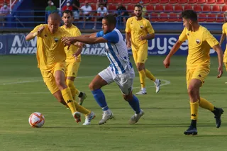 Lolo González, en el duelo ante el Talavera / FOTO @Ext UD