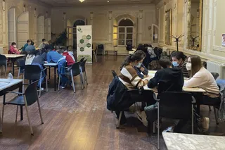 El Centro Social de Peñaranda ha acogido el 'escape room' con el que comienzan las actividades organizadas con motivo del 25N