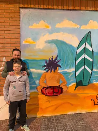 Mural de Los Días de Plata en Santa Marta de Tormes